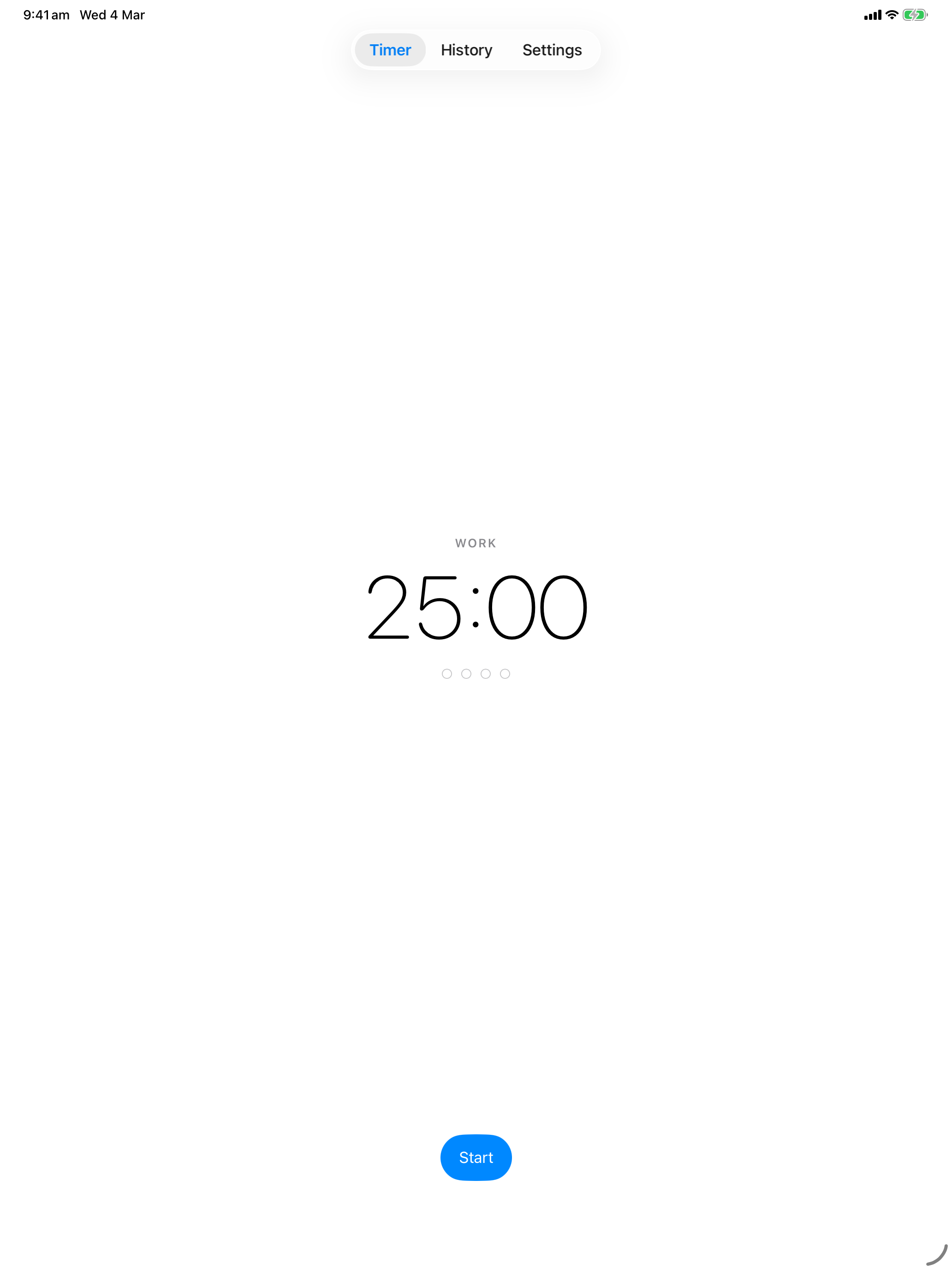 Pomodoro One by DT screenshot 5
